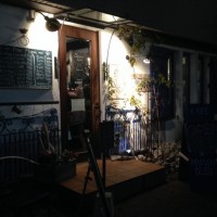 京都府亀岡市のカフェ【メゾンブルー （MAISON BLUE）】パスタプレートとシャンディガフをいただく